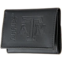 Men's Black Texas A&M Aggies Hybrid Tri-Fold Wallet