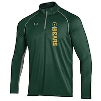 Men's Under Armour Green Baylor Bears Twist Tech 1/4-Zip Jacket