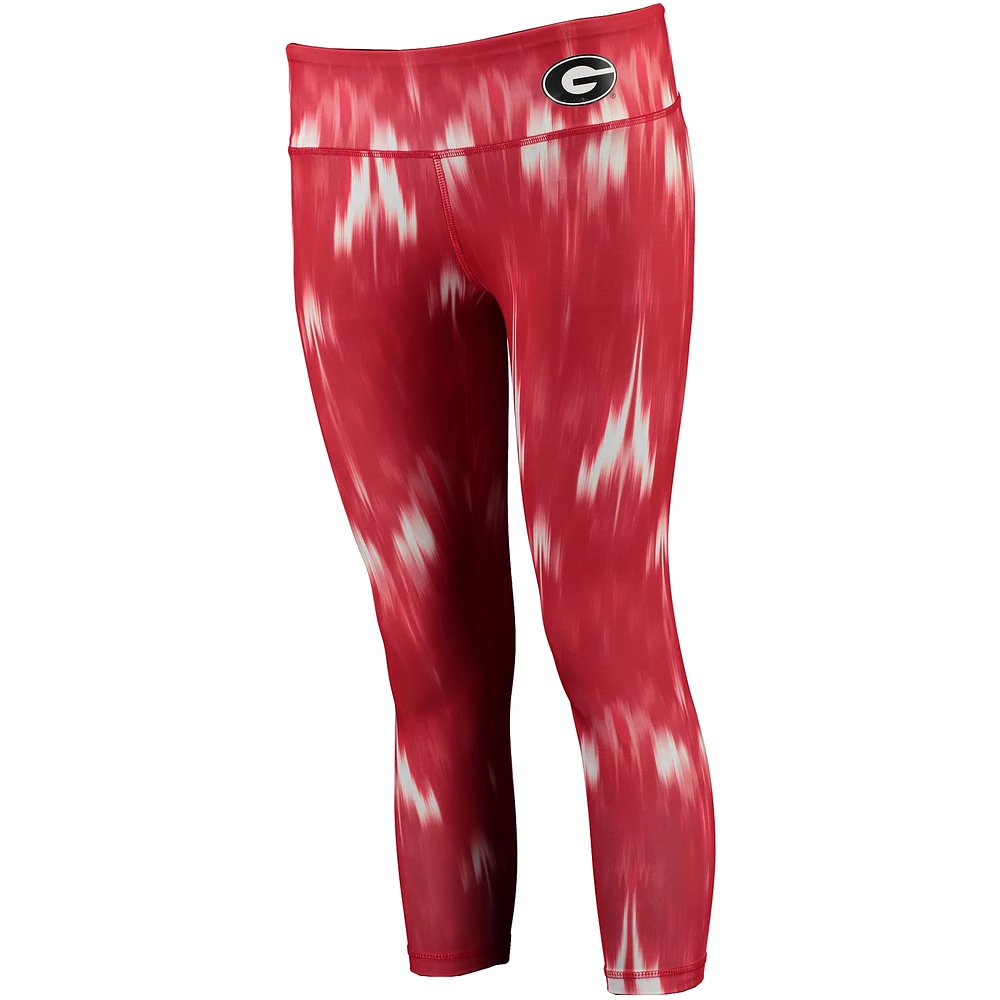 Women's chicka-d Red Georgia Bulldogs Slim Fit Campus Ikat Leggings