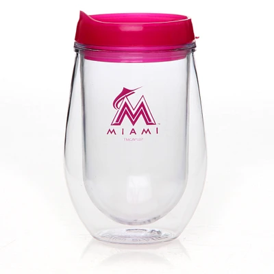 Pink Miami Marlins 10oz. Bev-To-Go Tumbler