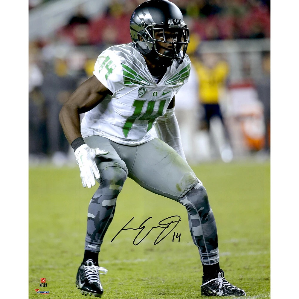 Ifo Ekpre-Olomu Oregon Ducks Autographed 16'' x 20'' Stance Photograph