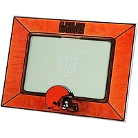 Cleveland Browns Horizontal Art Glass Frame