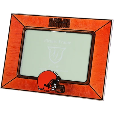 Cleveland Browns Horizontal Art Glass Frame