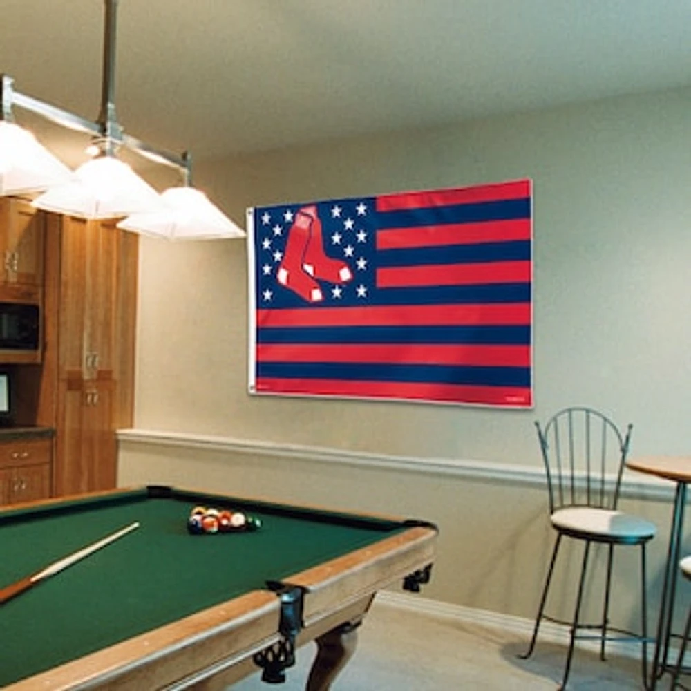 WinCraft Boston Red Sox Deluxe Stars & Stripes 3' x 5' Flag