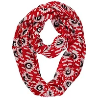 Women's ZooZatz Georgia Bulldogs Aztec Infinity Scarf