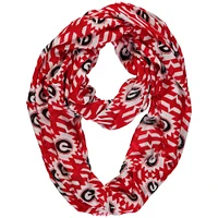 Women's ZooZatz Georgia Bulldogs Aztec Infinity Scarf