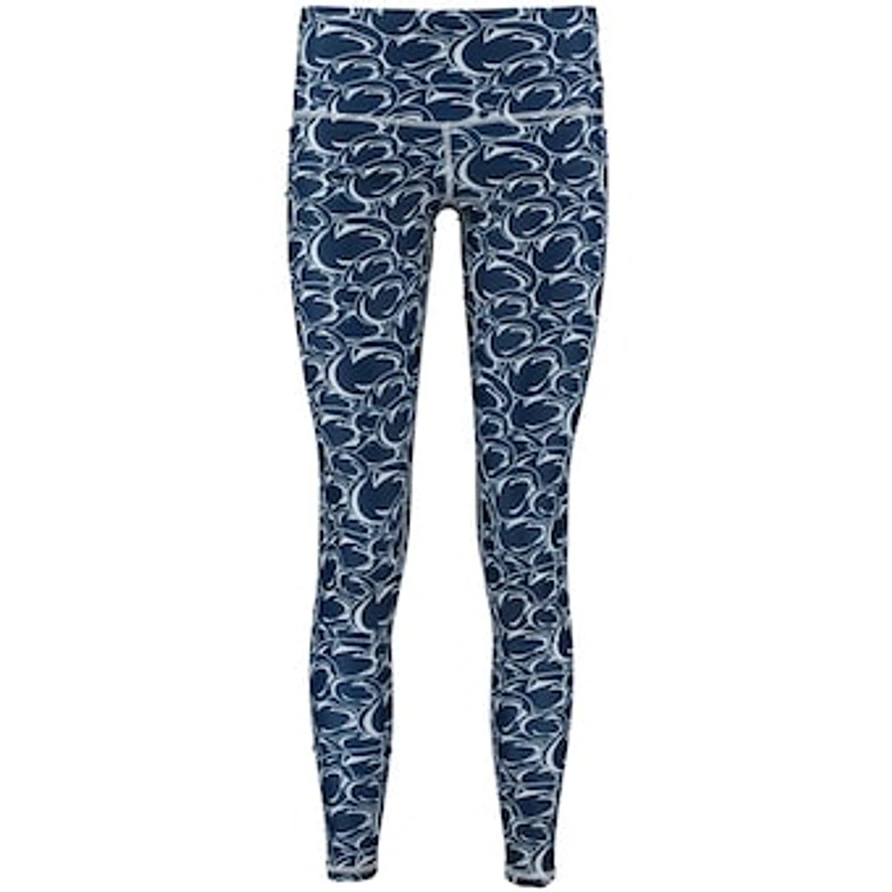 Women's ZooZatz Multi Penn State Nittany Lions Stacked Mascot Leggings