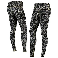 Women's ZooZatz Multi Purdue Boilermakers Stacked Mascot Leggings