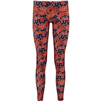 Women's ZooZatz Multi Syracuse Orange Stacked Mascot Leggings