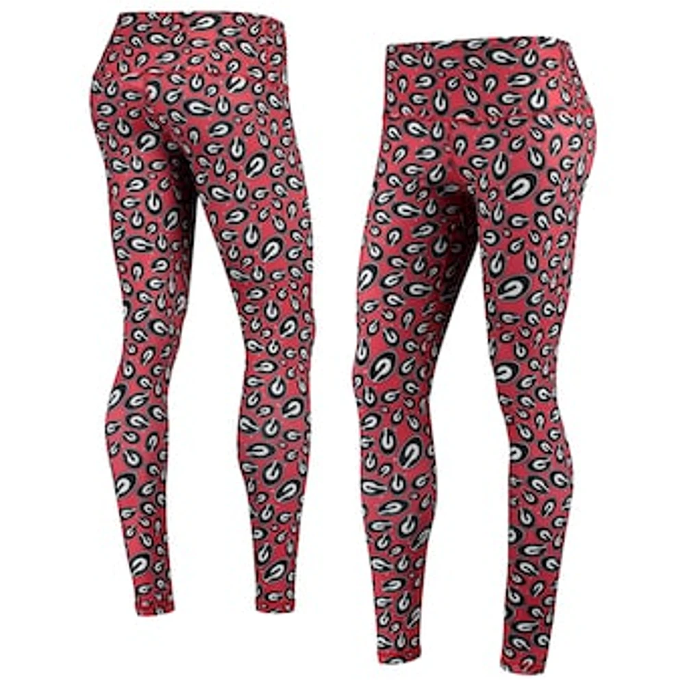 Women's ZooZatz Multi Georgia Bulldogs Stacked Mascot Leggings