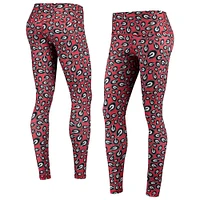 Women's ZooZatz Multi Georgia Bulldogs Stacked Mascot Leggings