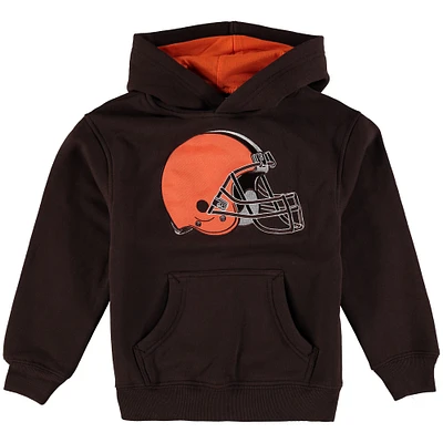 Preschool Brown Cleveland Browns Fan Gear Prime Pullover Hoodie