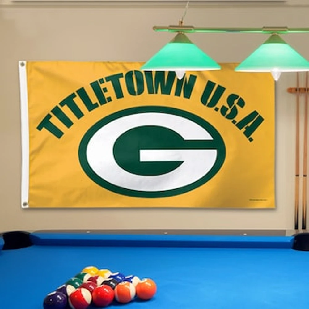 WinCraft Green Bay Packers 3' x 5' Titletown Deluxe Flag