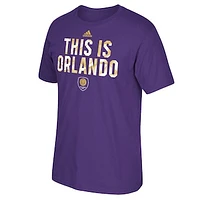 Men's adidas Purple Orlando City SC Orlando Palm T-Shirt