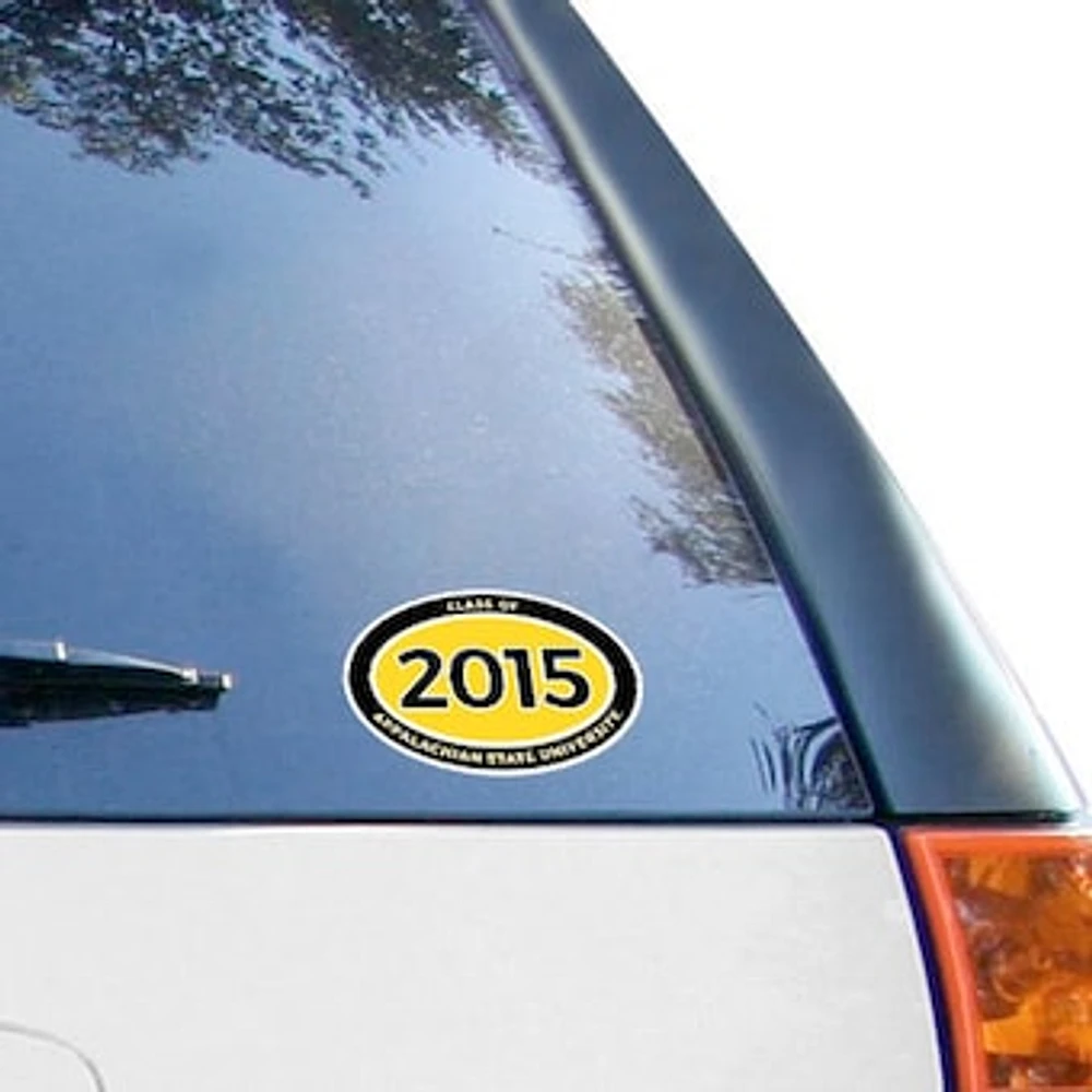 Appalachian State Mountaineers Class of 2015 Oval Decal