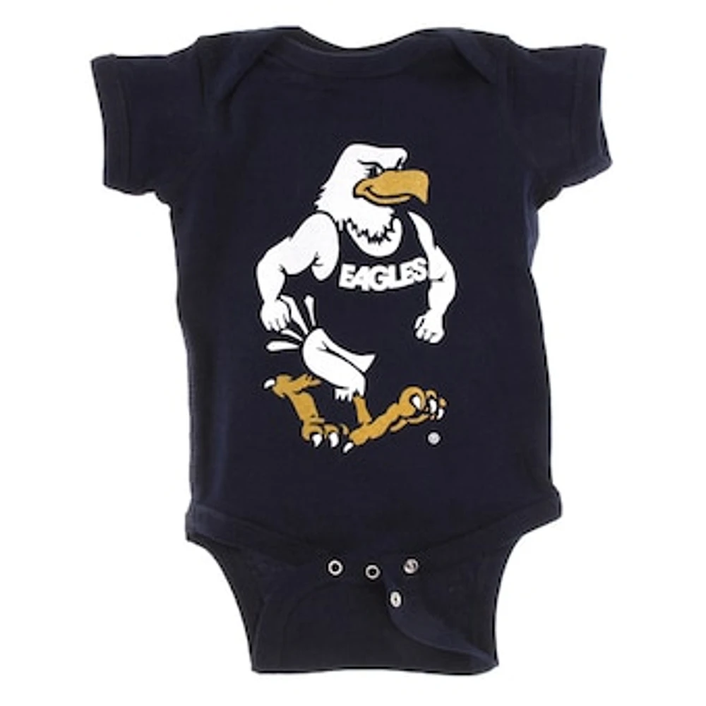 Infant Navy Georgia Southern Eagles Big Logo Bodysuit