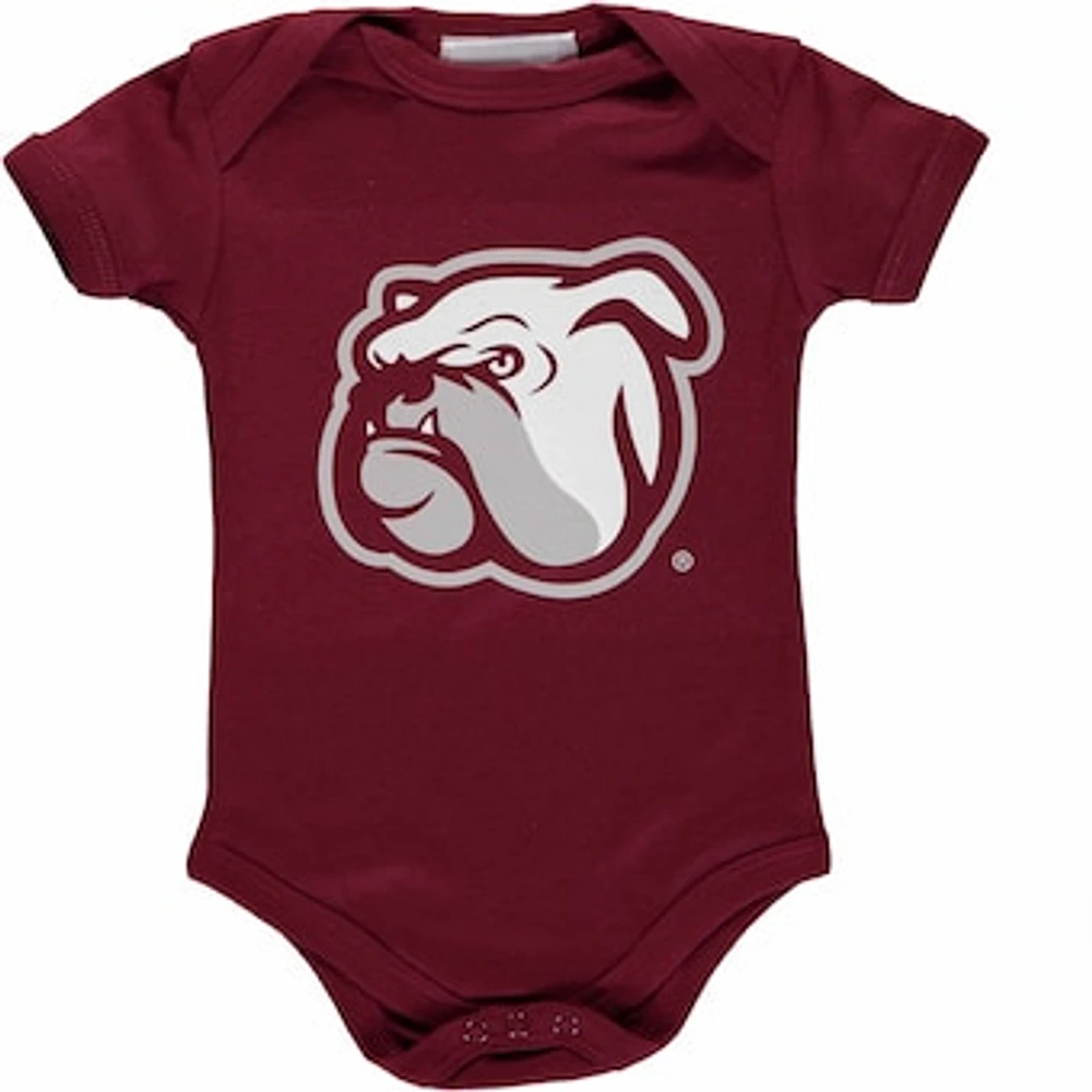 Infant Maroon Mississippi State Bulldogs Big Logo Bodysuit