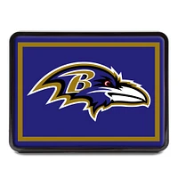 Baltimore Ravens Logo 1.25" x 2" Universal Plastic Hitch Cover