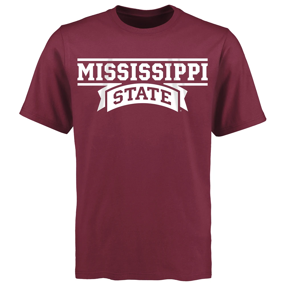 Men's Maroon Mississippi State Bulldogs Mallory T-Shirt