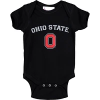 Infant Black Ohio State Buckeyes Arch & Logo Bodysuit