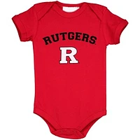 Infant Scarlet Rutgers Knights Arch & Logo Bodysuit