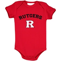 Infant Scarlet Rutgers Knights Arch & Logo Bodysuit