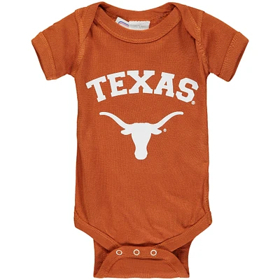 Infant Texas Orange Longhorns Arch & Logo Bodysuit