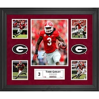 Todd Gurley II Georgia Bulldogs Framed 23'' x 27'' 5-Photo Collage