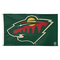 WinCraft Minnesota Wild Deluxe 3' x 5' One-Sided Flag