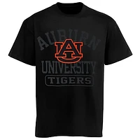 Men's New Agenda Black Auburn Tigers Blackout Focus T-Shirt