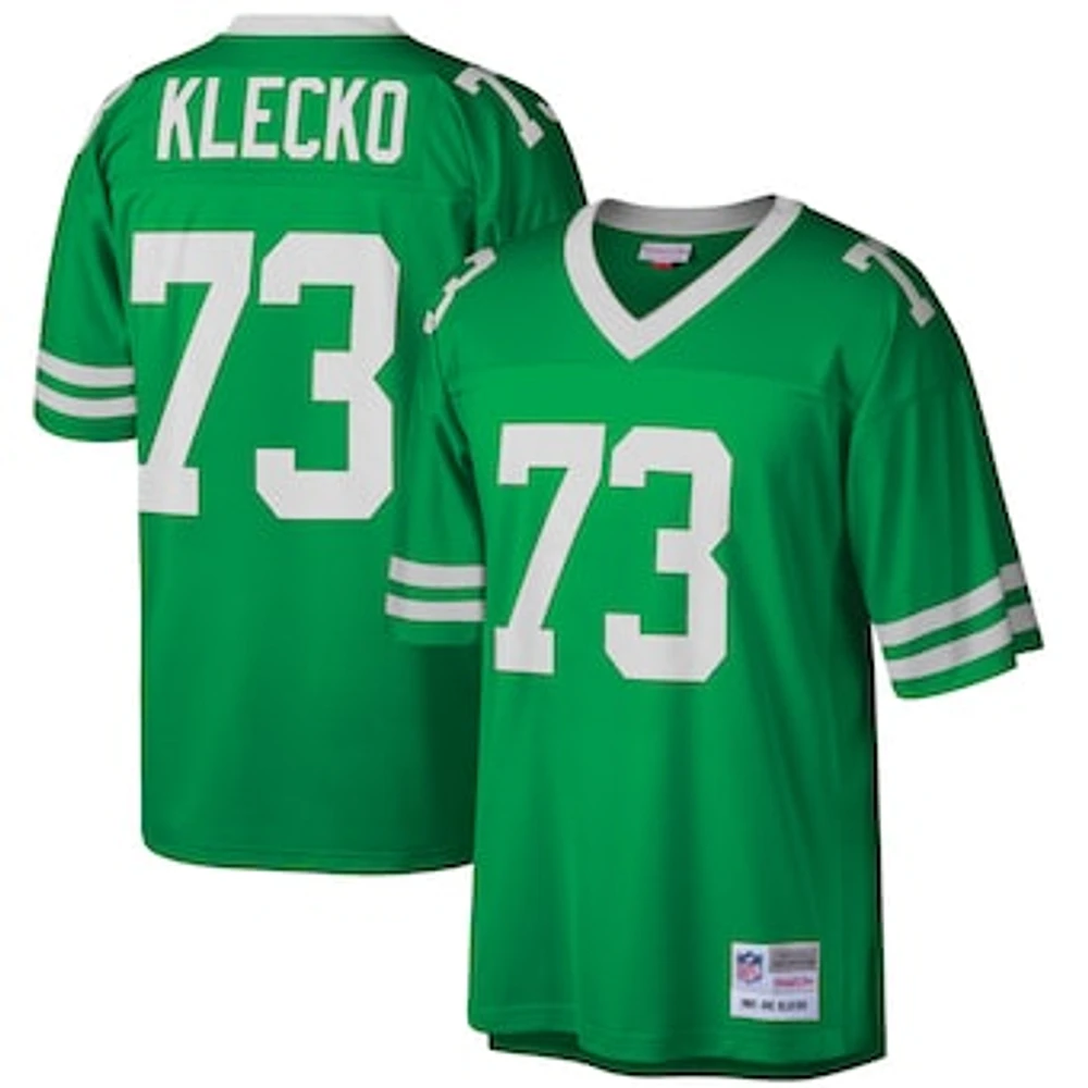 Men's Mitchell & Ness Joe Klecko Green New York Jets Retired Player Legacy Replica Jersey