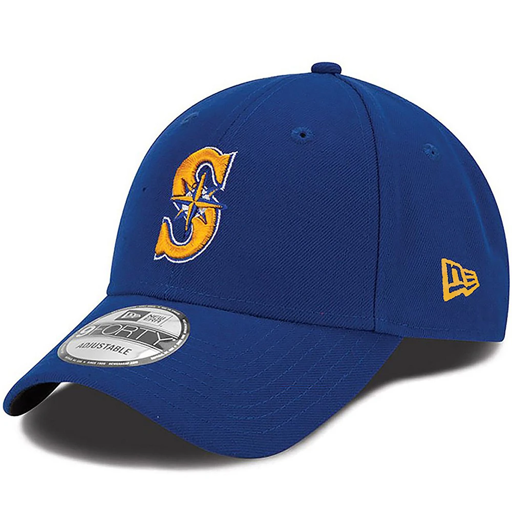 Men's New Era Royal Seattle Mariners League 9FORTY Adjustable Hat