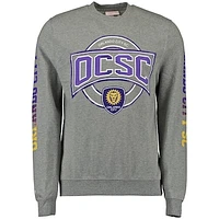 Men's Mitchell & Ness Gray Orlando City SC Down to the Wire Sweatshirt