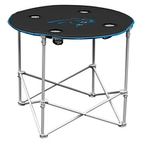 Black Carolina Panthers Round Table