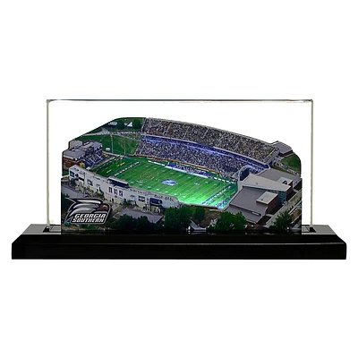 Georgia Southern Eagles 19" x 9" Light Up Paulson Stadium with Display Case