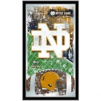 Notre Dame Fighting Irish 15" x 26" Football Mirror