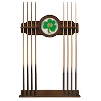 Chardonnay Notre Dame Fighting Irish Shamrock Eight Stick Pool Cue Rack