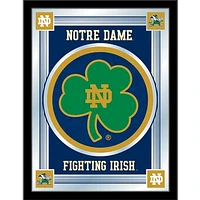 Notre Dame Fighting Irish 17'' x 22'' Shamrock Logo Mirror