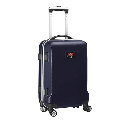 Navy Tampa Bay Buccaneers 20" 8-Wheel Hardcase Spinner Carry-On