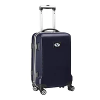 Navy BYU Cougars 20" 8-Wheel Hardcase Spinner Carry-On