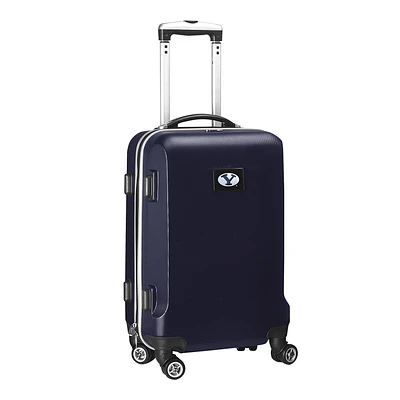 Navy BYU Cougars 20" 8-Wheel Hardcase Spinner Carry-On