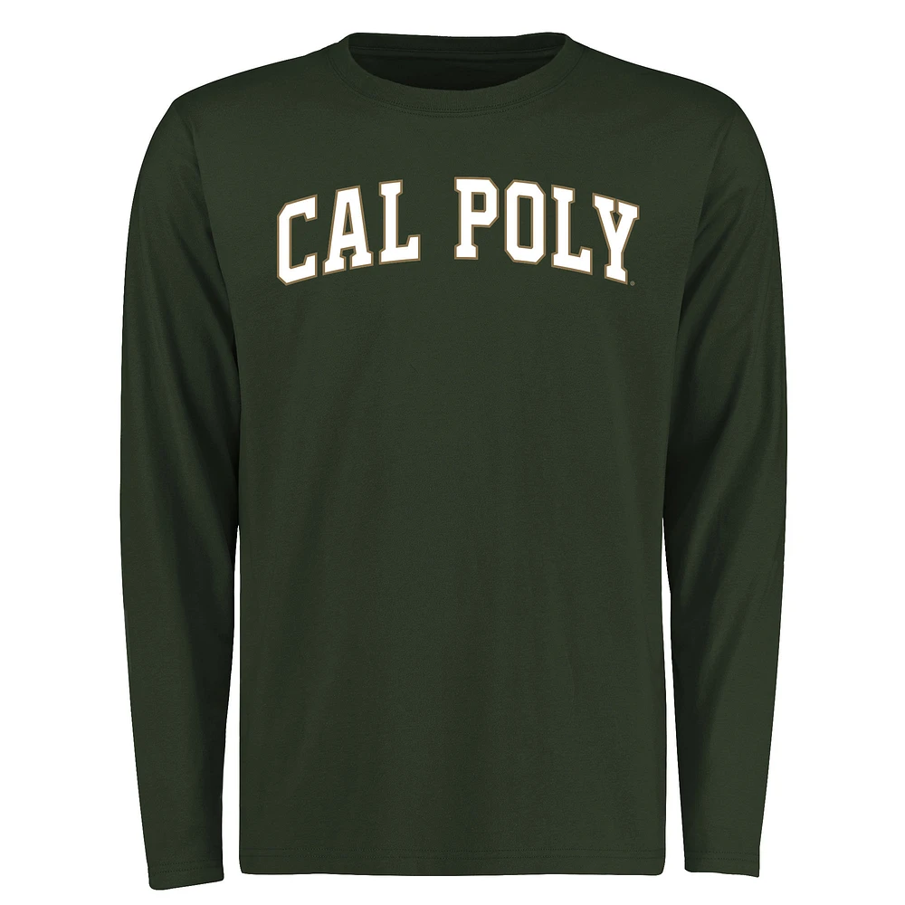 Men's Green Cal Poly Mustangs Everyday Long Sleeve T-Shirt