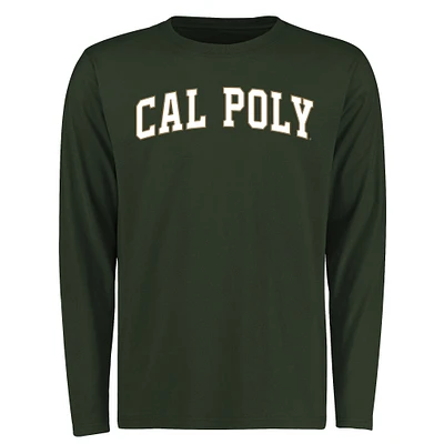 Men's Green Cal Poly Mustangs Everyday Long Sleeve T-Shirt