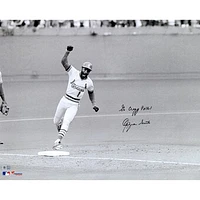 Ozzie Smith St. Louis Cardinals Autographed 16" x 20" 1985 NLCS Photograph with "Go Crazy Folks!" Inscription
