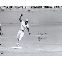 Ozzie Smith St. Louis Cardinals Autographed 16" x 20" 1985 NLCS Photograph with "Go Crazy Folks!" Inscription