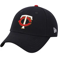 Men's New Era Navy Minnesota Twins The League Road 9FORTY Adjustable Hat