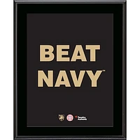 Army Black Knights 2015 Beat Navy 10.5" x 13" Sublimated Plaque