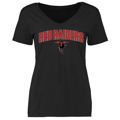 Women's Black Texas Tech Red Raiders Proud Mascot T-Shirt