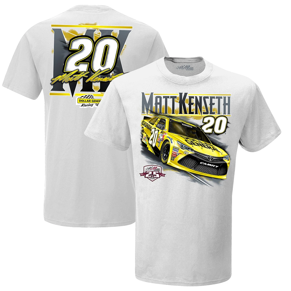 Men's White Matt Kenseth Backstretch T-Shirt