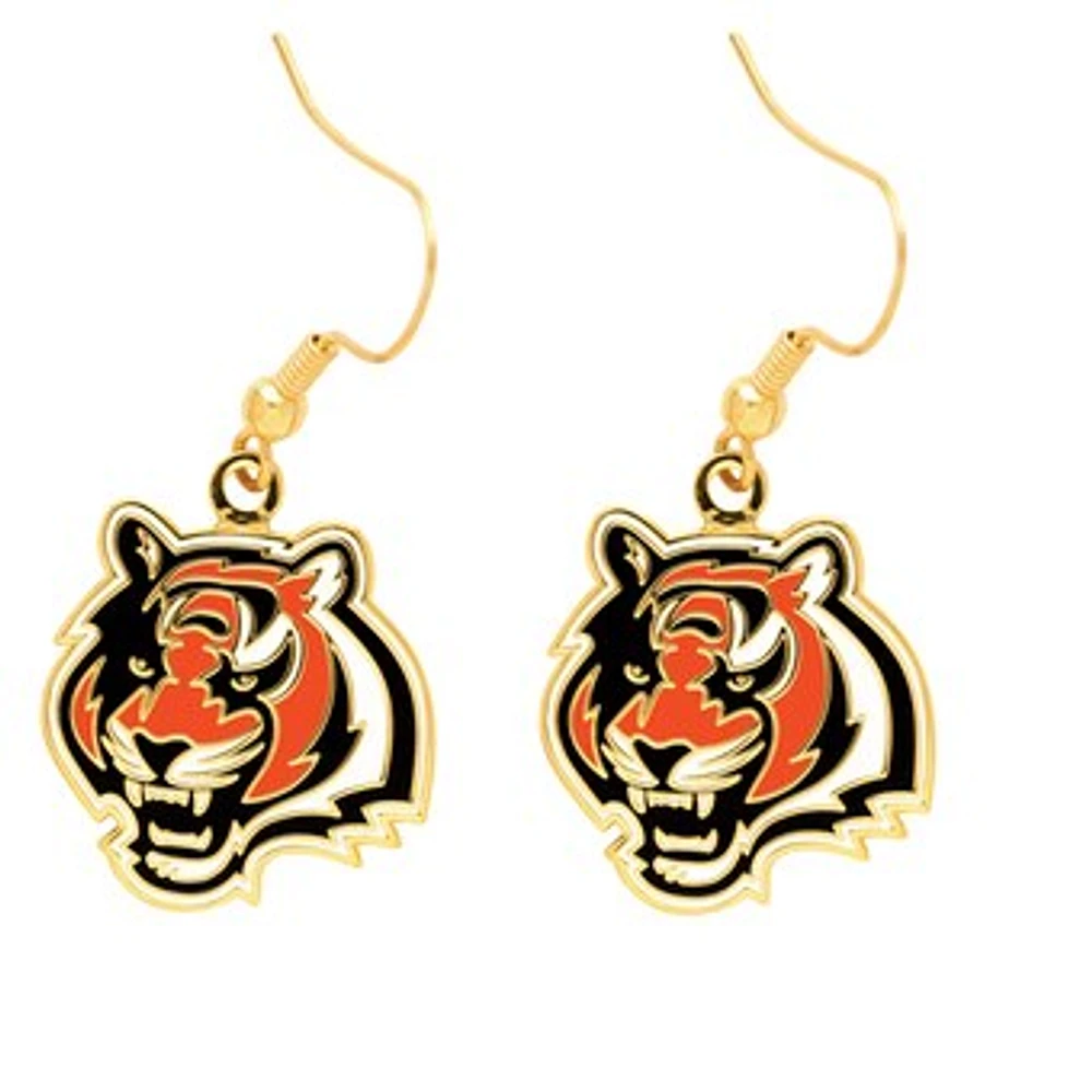 Cincinnati Bengals Logo Wire Earrings